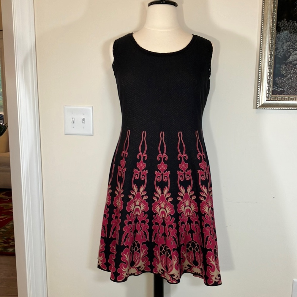 Peruvian Connection pima cotton sleevless dress sz XL